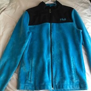 Blue Fila Jacket